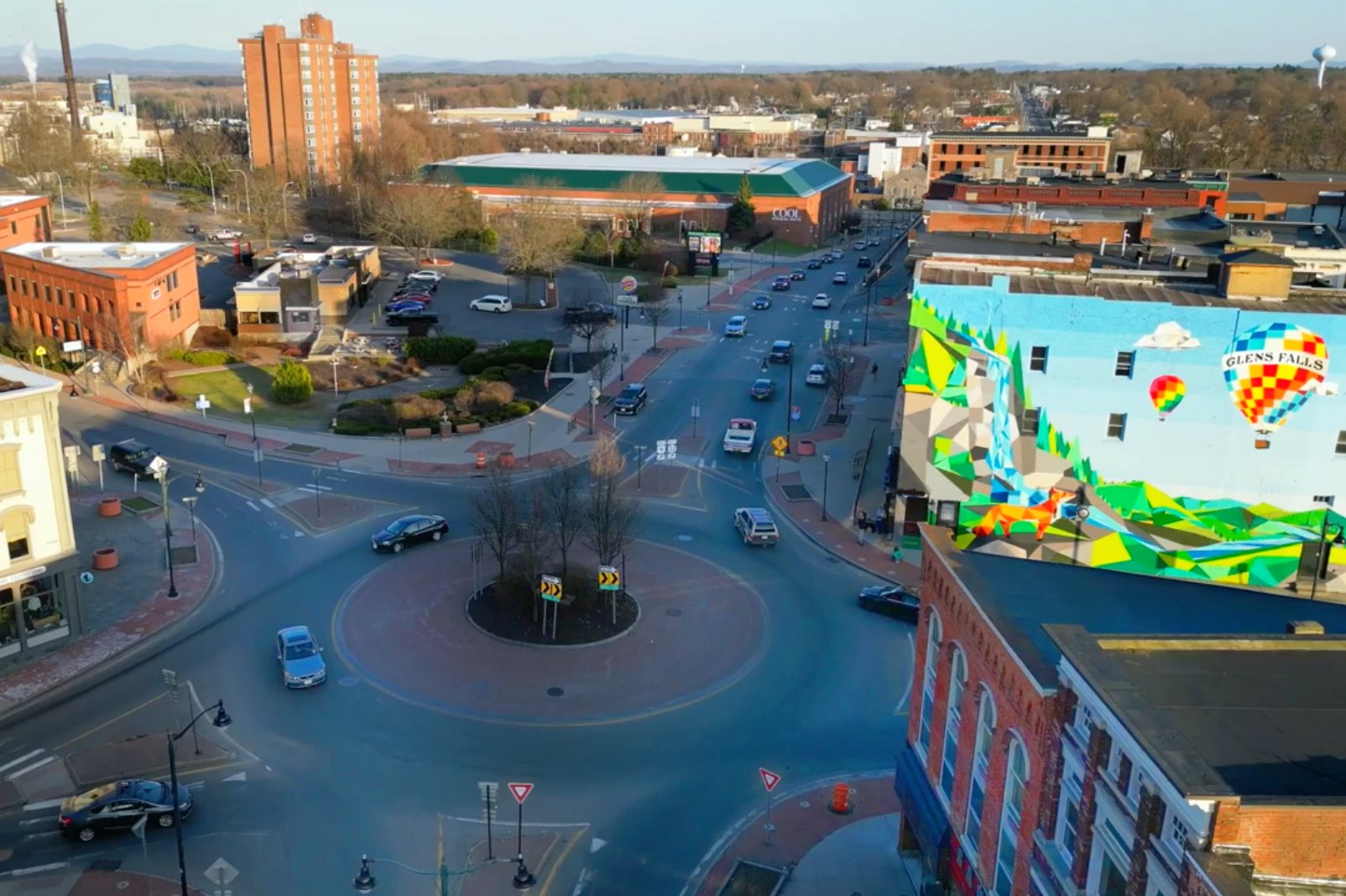 Glens Falls from above-1