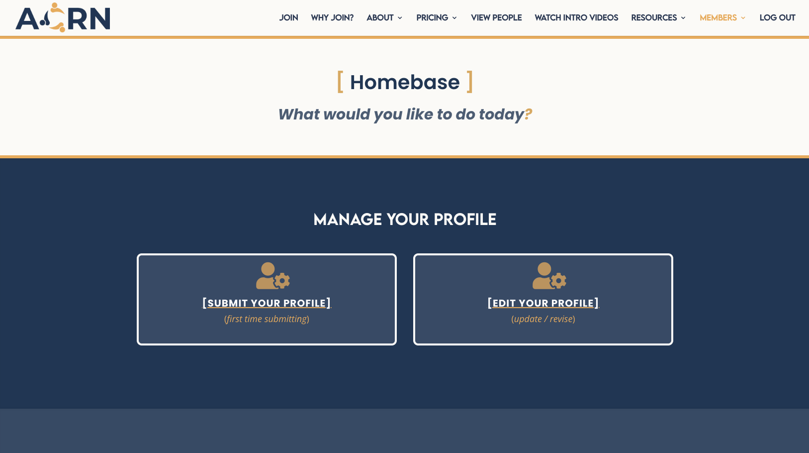 ACRN – PROFILE submission